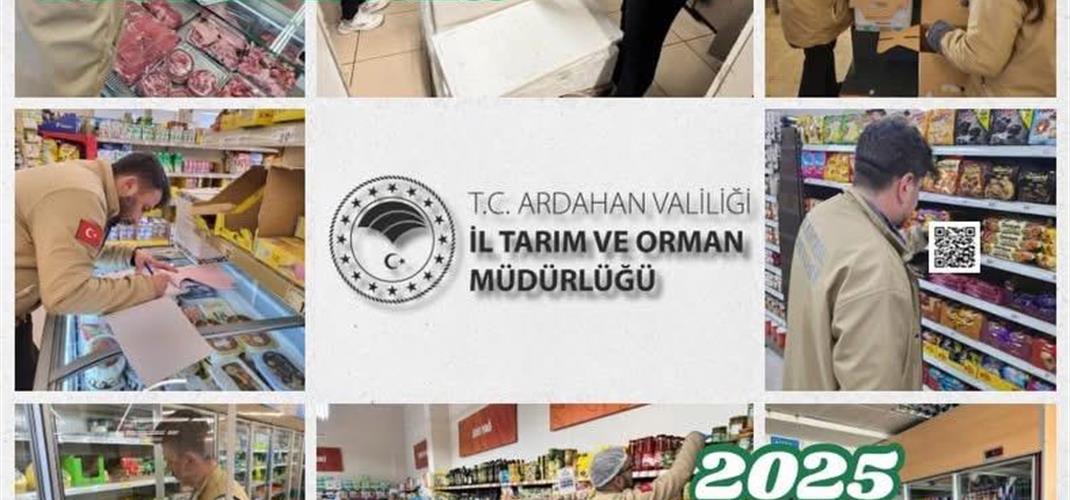 Halk sağlığının korunması ve güvenilir gıdaya erişimin sağlanması amacıyla denetim faaliyetlerimiz kararlılıkla sürdürülmektedir. 