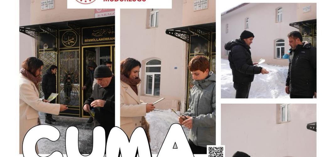 Cuma Buluşmaları kapsamında çalışmalarımıza aralıksız devam ediyoruz