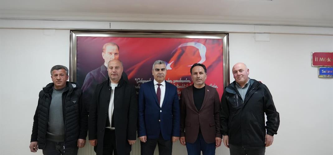 AK Parti Merkez İlçe Başkanı Aytaç Ulutaş’tan İl Müdürümüze Ziyaret