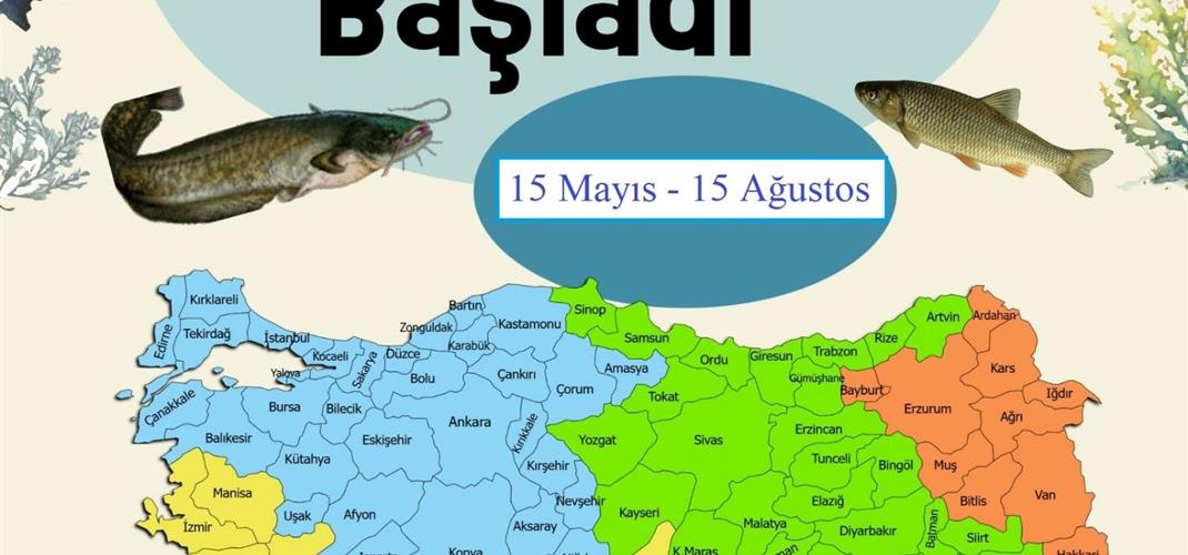SU ÜRÜNLERİ AVCILIĞI YASAK DÖNEMİ