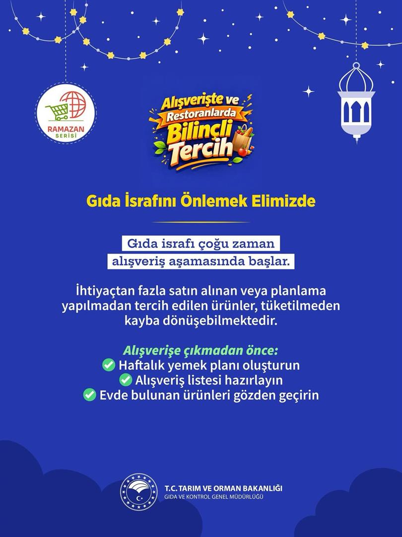 Alışverişte ve Restoranlarda Bilinçli Tercihler