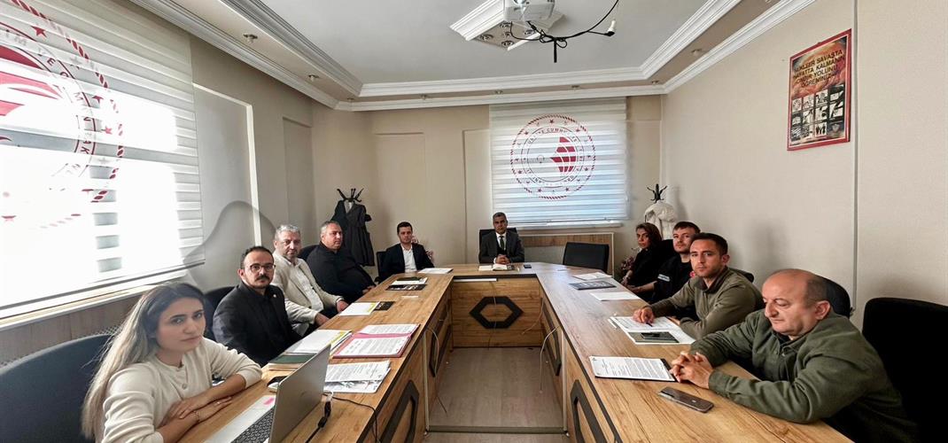 TAŞRA BİRİM AMİRLERİ TOPLANTISI GERÇEKLEŞTİRİLDİ