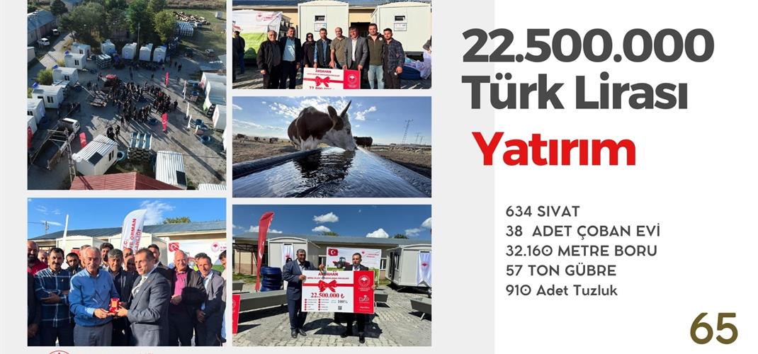 Mera Islah Yatırımlarımızla Ardahan'da Değer Katıyoruz